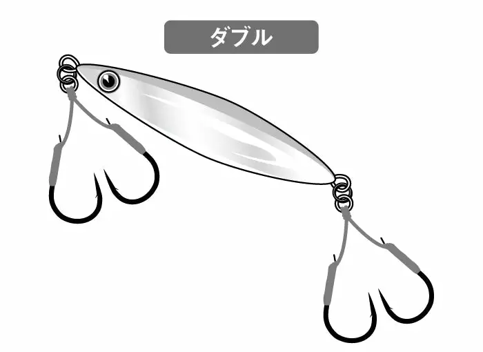 Gamakatsu Vertical Limit Double Assist Hook (Short) GA-058 5 Gamakatsu Vertical Limit Double Assist Hook (Short) GA-058 - Image 3
