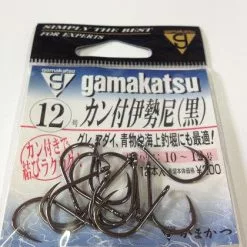 Gamakatsu Iseama Black (Hook 5) -Spinning Reels Sales Gamakatsu Hook 5