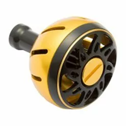 SLP WORKS ALUMINUM ROUND KNOB M -Spinning Reels Sales SLPWORKSALUMINUMROUNDKNOBMGold