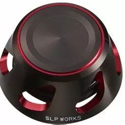 SLP Works 22 SLPW Spinning Handle Cap S -Spinning Reels Sales SLPWorks22SLPWspinninghandlecapS1Black Red