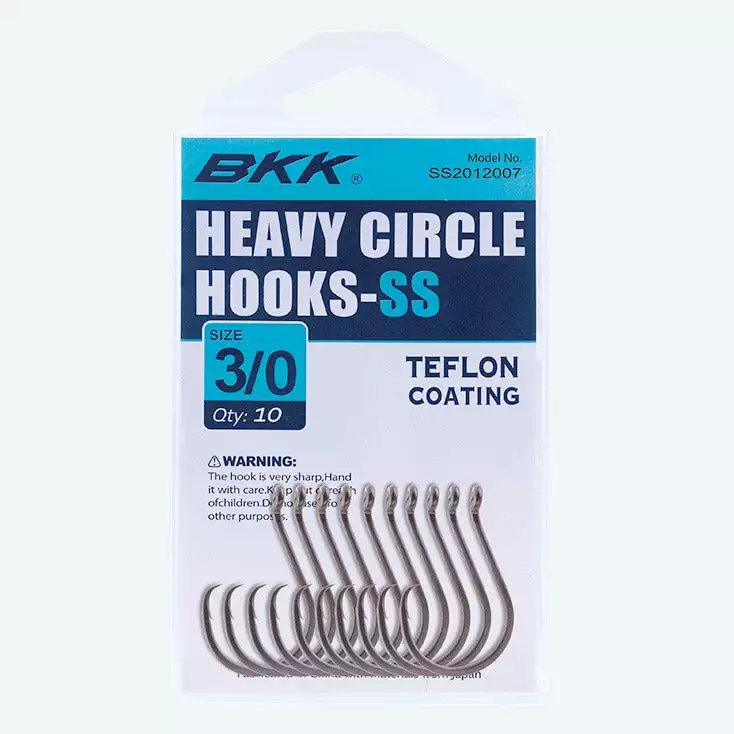 BKK SS Heavy Circle Hook 3 BKK SS Heavy Circle Hook