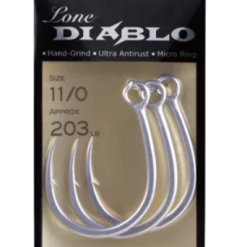 BKK Lone Diablo Single Hooks