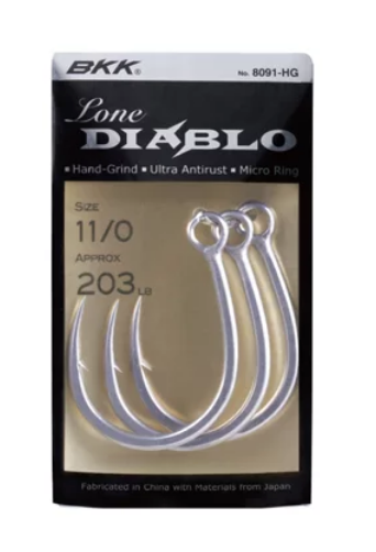 BKK Lone Diablo Single Hooks 3 BKK Lone Diablo Single Hooks
