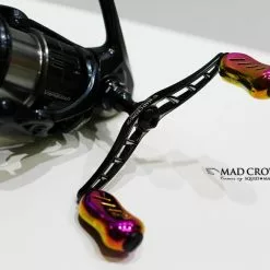 2021 Squid Mania MAD CROW 100 Limited Edition ALL BLACK FF (Aurora Gold) -Spinning Reels Sales SquidManiaMADCROW100ALLBLACKFino AuroraGold 3