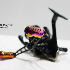 2021 Squid Mania MAD CROW 100 Limited Edition ALL BLACK FF (Aurora Gold) -Spinning Reels Sales SquidManiaMADCROW100ALLBLACKFino AuroraGold 4