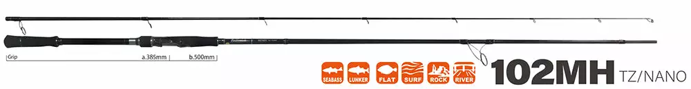 Yamaga Blanks Ballistick 102MH TZ Nano 6 Yamaga Blanks Ballistick 102MH TZ Nano - Image 4